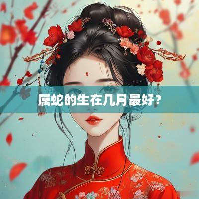 属蛇的生在几月最好？