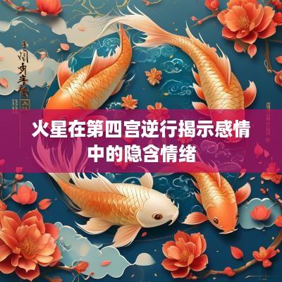 火星在第四宫逆行揭示感情中的隐含情绪