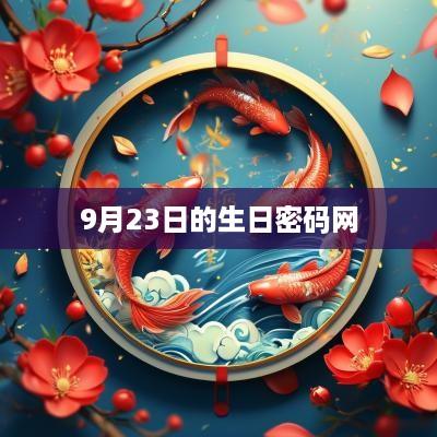 9月23日的生日密码网