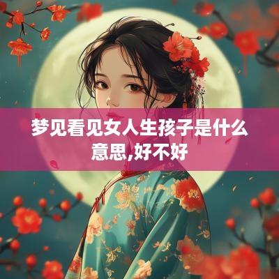 梦见看见女人生孩子是什么意思,好不好