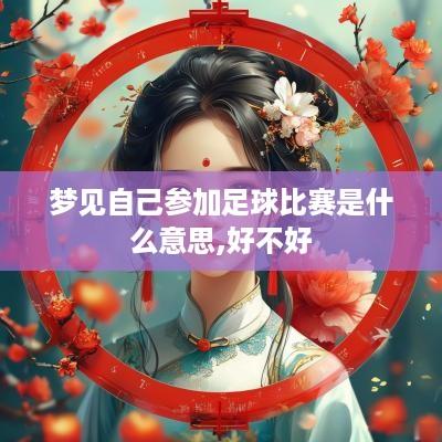 梦见自己参加足球比赛是什么意思,好不好
