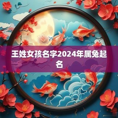王姓女孩名字2025年属兔起名