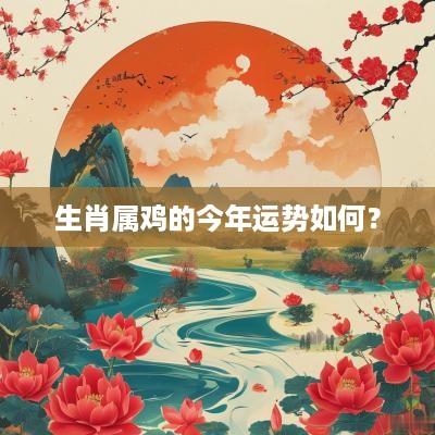 生肖属鸡的今年运势如何？