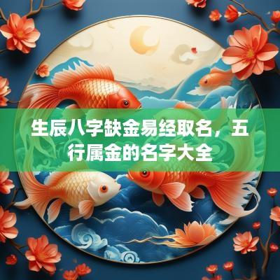 生辰八字缺金易经取名，五行属金的名字大全
