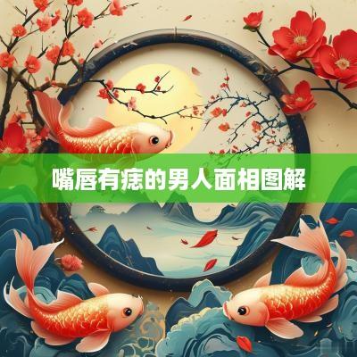 嘴唇有痣的男人面相图解