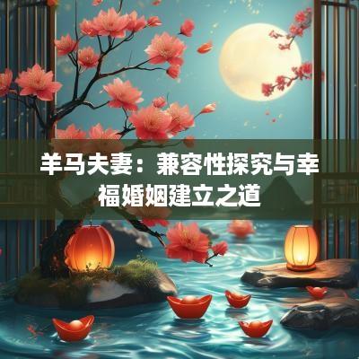 羊马夫妻：兼容性探究与幸福婚姻建立之道