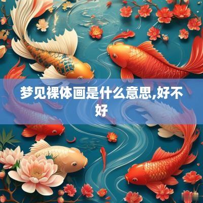 梦见裸体画是什么意思,好不好