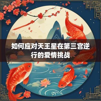 如何应对天王星在第三宫逆行的爱情挑战