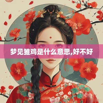 梦见雏鸡是什么意思,好不好