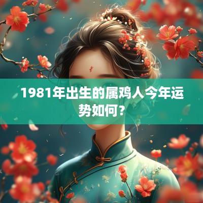 1981年出生的属鸡人今年运势如何？