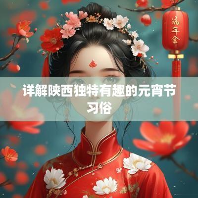 详解陕西独特有趣的元宵节习俗