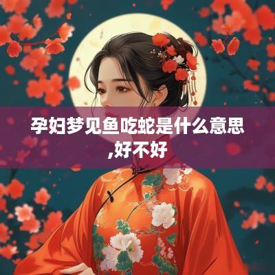 孕妇梦见鱼吃蛇是什么意思,好不好