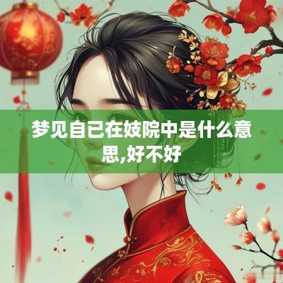 梦见自已在妓院中是什么意思,好不好