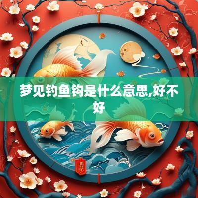梦见钓鱼钩是什么意思,好不好
