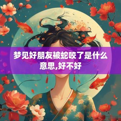 梦见好朋友被蛇咬了是什么意思,好不好