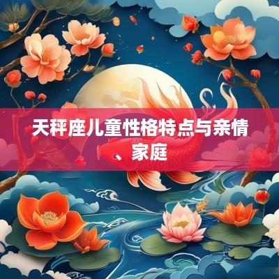 天秤座儿童性格特点与亲情、家庭