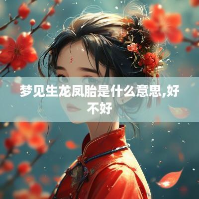 梦见生龙凤胎是什么意思,好不好