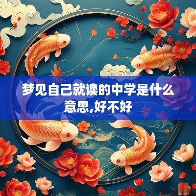 梦见自己就读的中学是什么意思,好不好