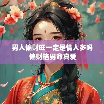 男人偏财旺一定是情人多吗 偏财格男命真爱