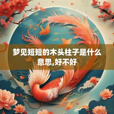 梦见短短的木头柱子是什么意思,好不好