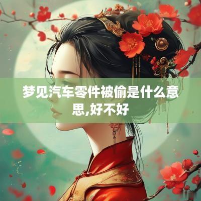 梦见汽车零件被偷是什么意思,好不好