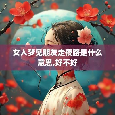 女人梦见朋友走夜路是什么意思,好不好