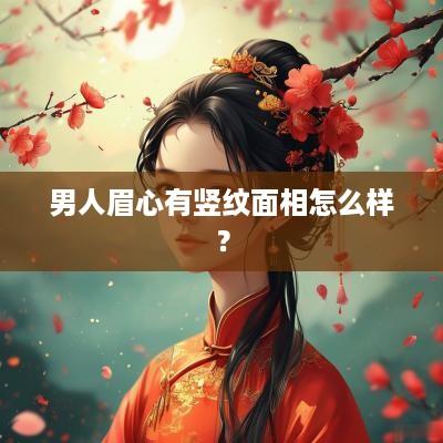 男人眉心有竖纹面相怎么样？