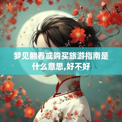 梦见翻看或购买旅游指南是什么意思,好不好