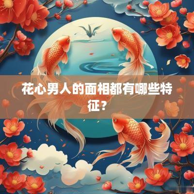 花心男人的面相都有哪些特征？
