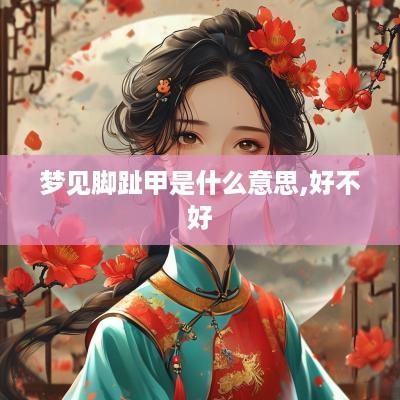梦见脚趾甲是什么意思,好不好