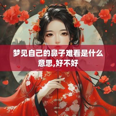 梦见自己的鼻子难看是什么意思,好不好