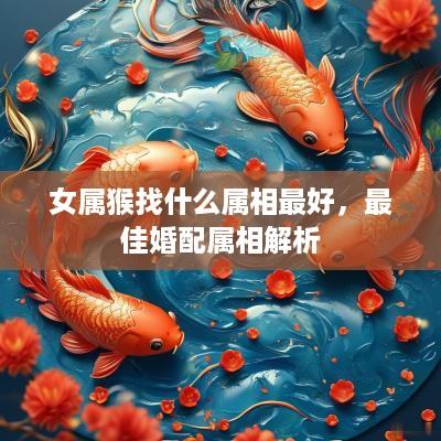 女属猴找什么属相最好，最佳婚配属相解析