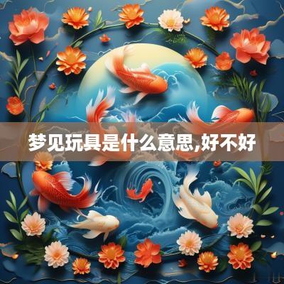 梦见玩具是什么意思,好不好