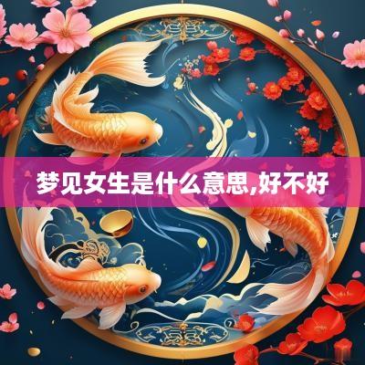 梦见女生是什么意思,好不好