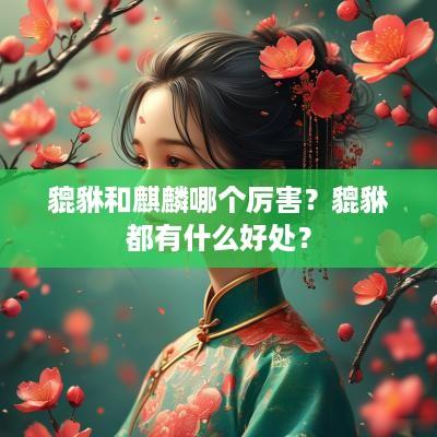 貔貅和麒麟哪个厉害？貔貅都有什么好处？