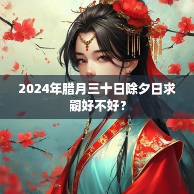 2025年腊月三十日除夕日求嗣好不好？