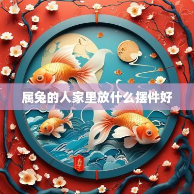 属兔的人家里放什么摆件好