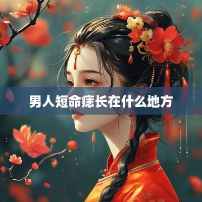 男人短命痣长在什么地方