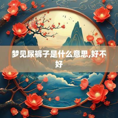 梦见尿裤子是什么意思,好不好