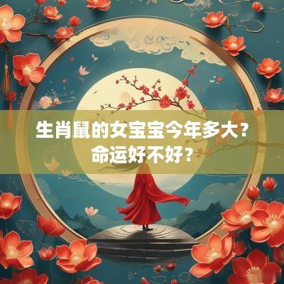 生肖鼠的女宝宝今年多大？命运好不好？