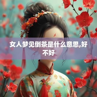 女人梦见倒茶是什么意思,好不好