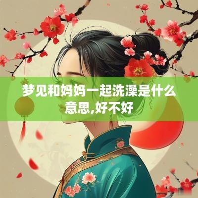 梦见和妈妈一起洗澡是什么意思,好不好