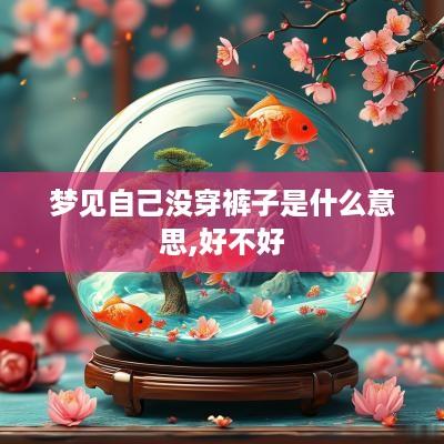 梦见自己没穿裤子是什么意思,好不好