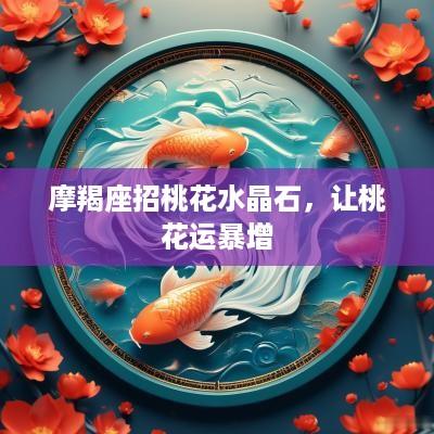 摩羯座招桃花水晶石，让桃花运暴增
