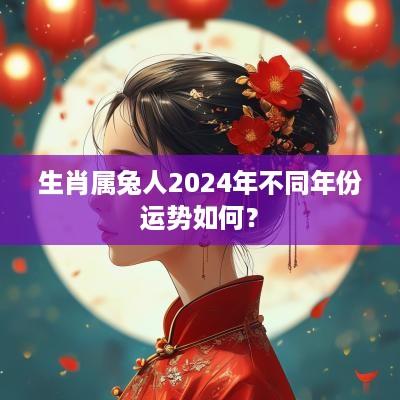 生肖属兔人2025年不同年份运势如何？
