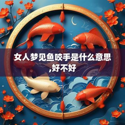 女人梦见鱼咬手是什么意思,好不好