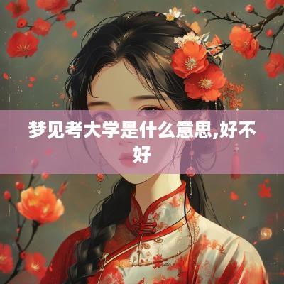 梦见考大学是什么意思,好不好