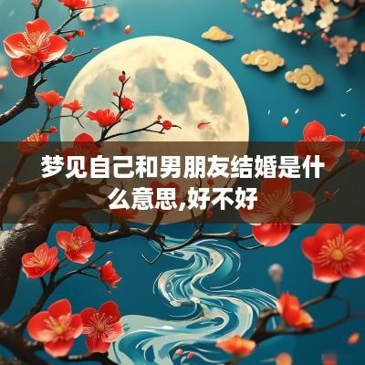 梦见自己和男朋友结婚是什么意思,好不好