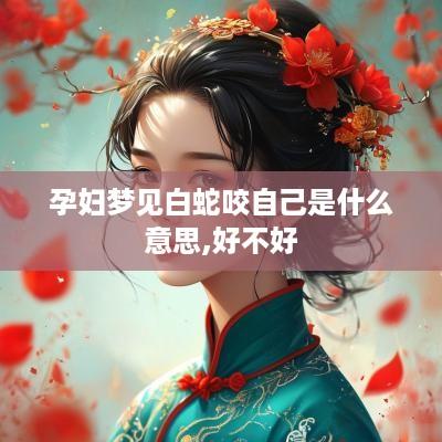 孕妇梦见白蛇咬自己是什么意思,好不好
