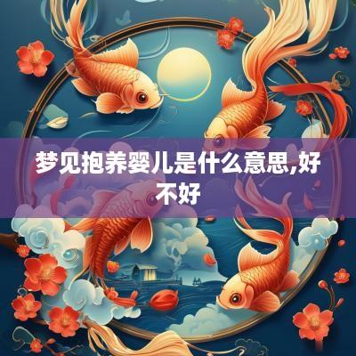 梦见抱养婴儿是什么意思,好不好